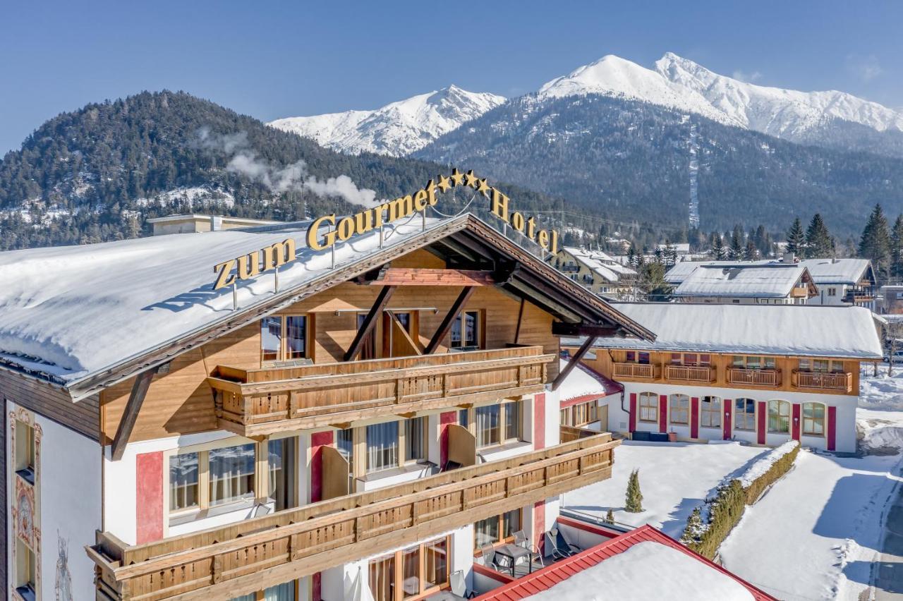 Hotel Zum Gourmet Зеефельд в Тироле Экстерьер фото