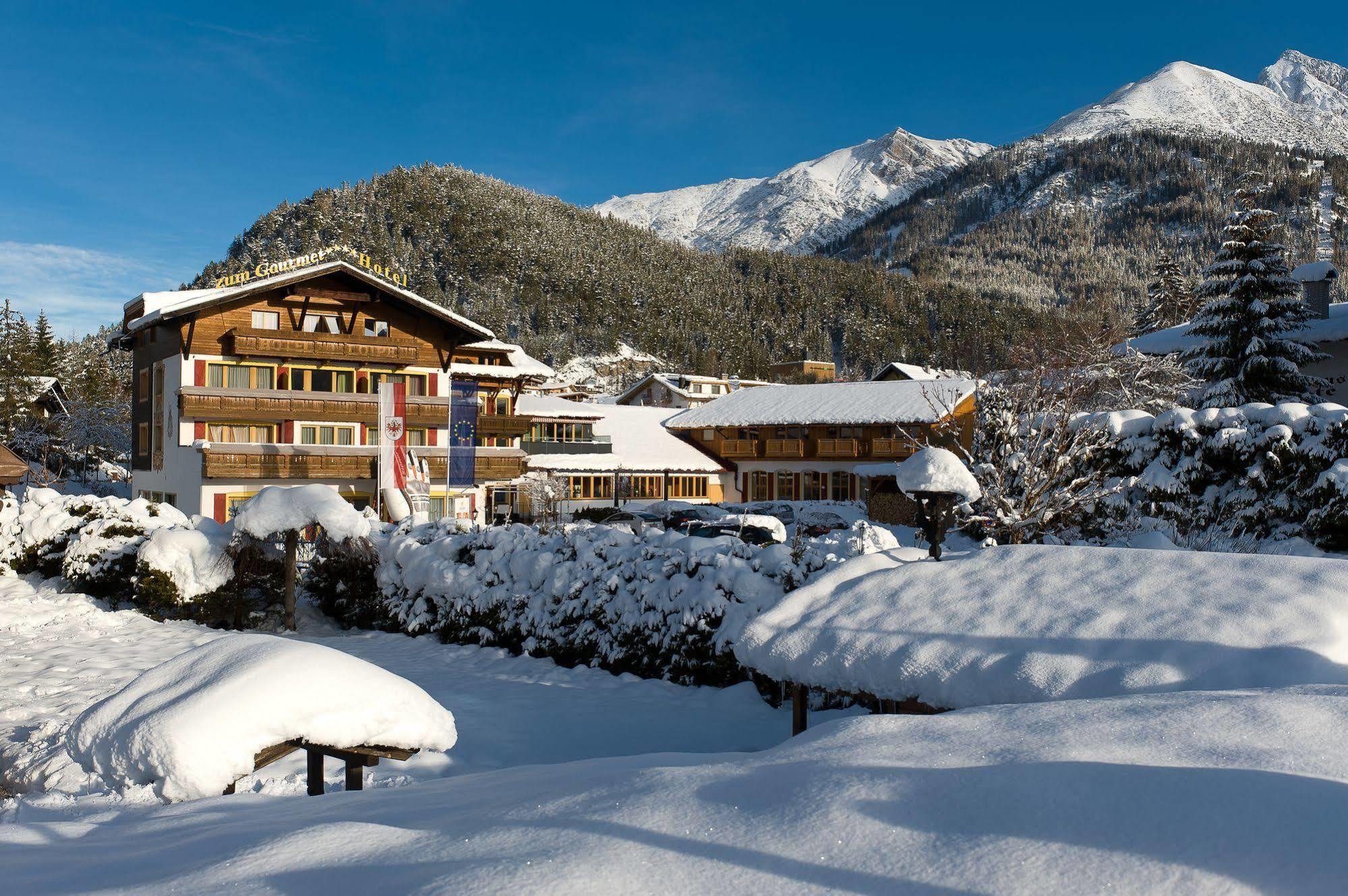 Hotel Zum Gourmet Зеефельд в Тироле Экстерьер фото